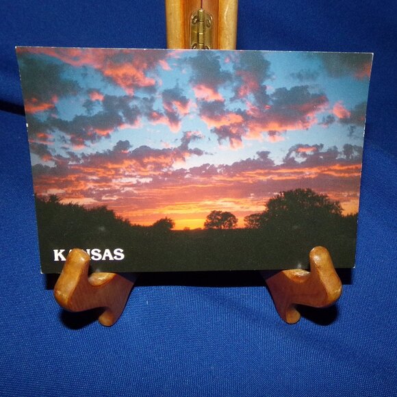 Vintage Kansas Postcard - Sumner County After a Storm - Unused - Picture 1 of 3